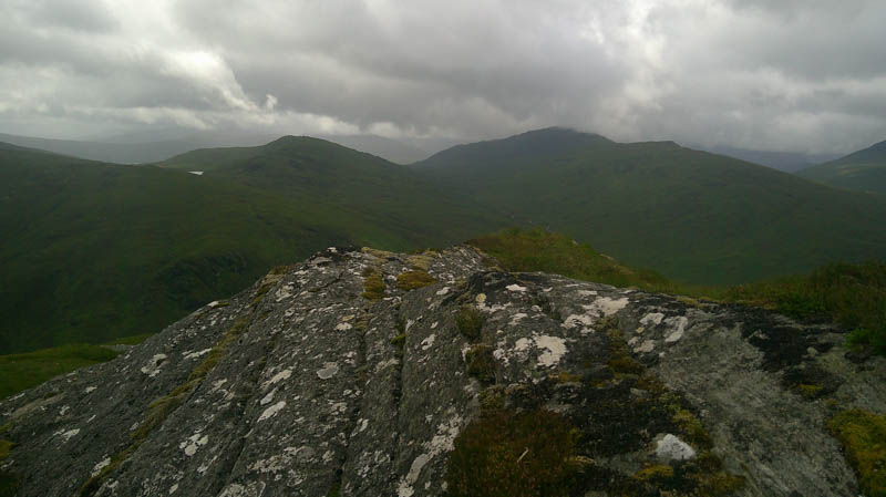 Glas Bheinn and Beinn na Cloiche