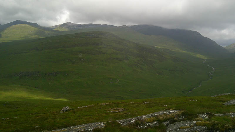 Meall Mor and the Grey Corries