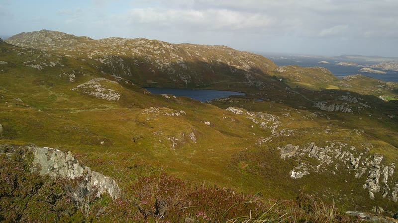 Cnoc an t-Sabhail, Loch Gobhloch and Loch Laxford