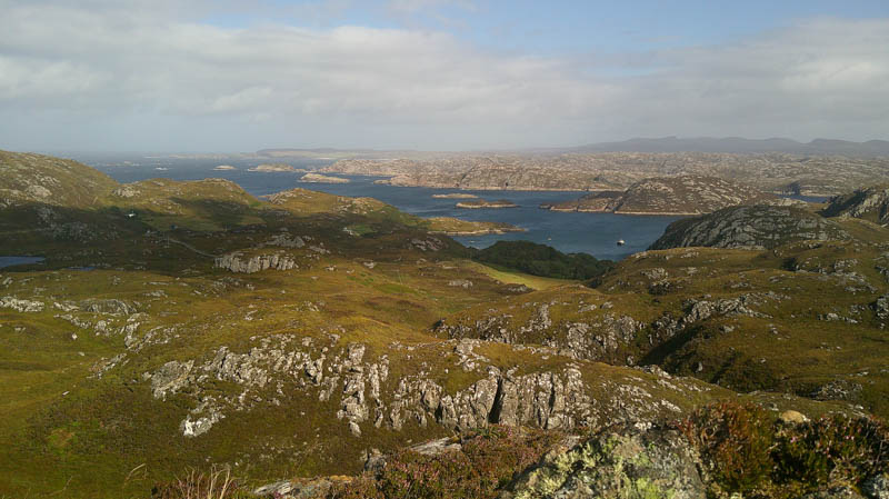 Loch Laxford and towards Cape Wrath