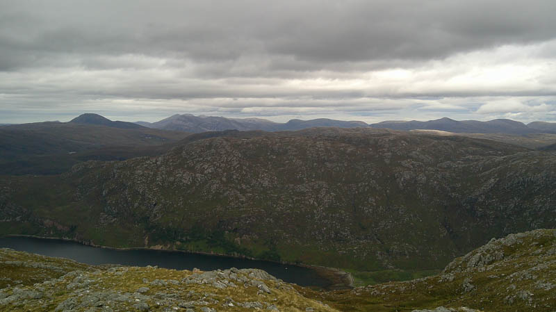 Loch Beag, Ben Strome and Beinn Aird da Loch
