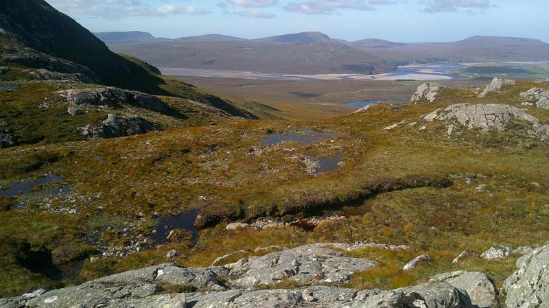 Kyle of Durness and Beinn an Amair