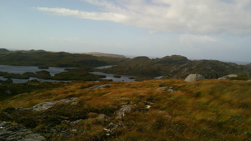 Loch nam Brac and Cnoc Bagh a' Choit