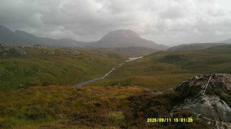 Rhiconich River. Arkle beyond