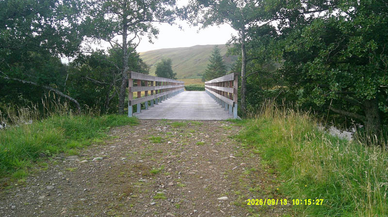 Replacement bridge over Strathmore River