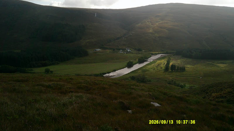 Alltnacaillich and ascent route